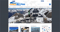 Desktop Screenshot of pro-alpin.com